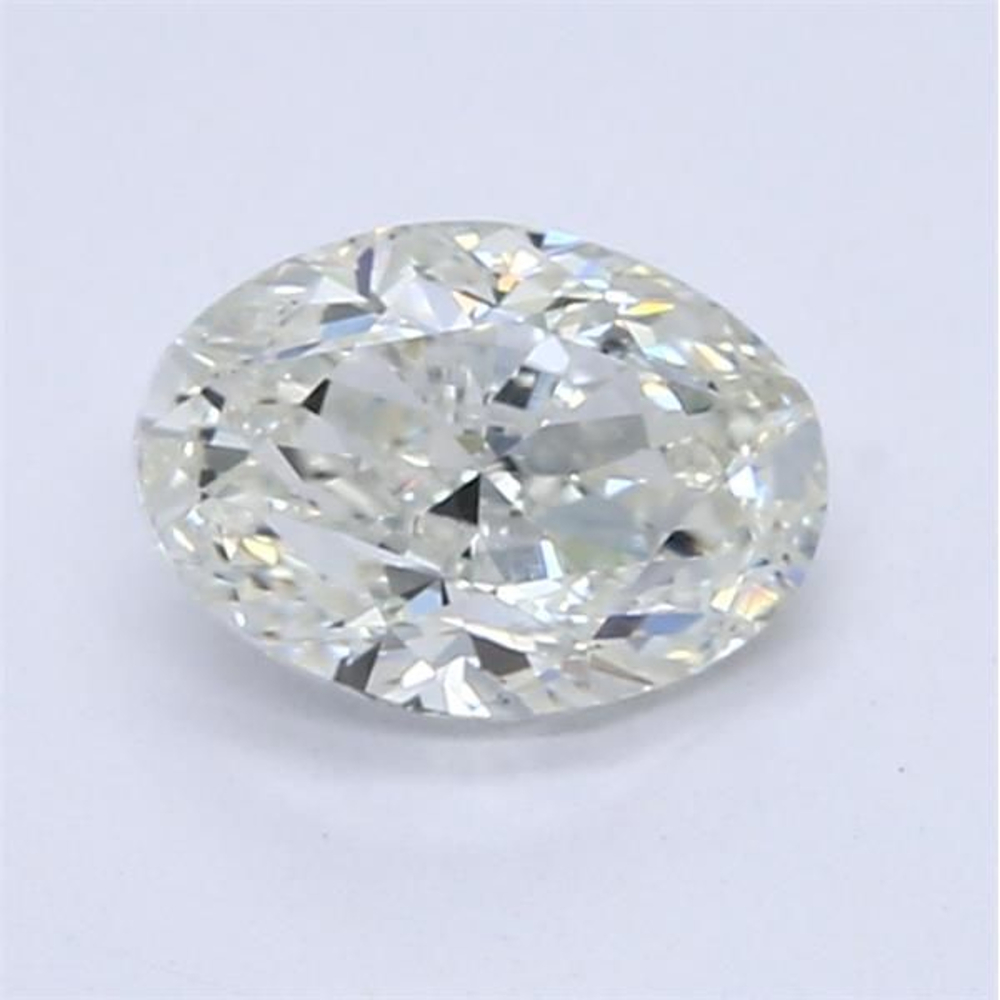 0.90 Carat Oval Loose Diamond, I, VS2, Excellent, GIA Certified | Thumbnail