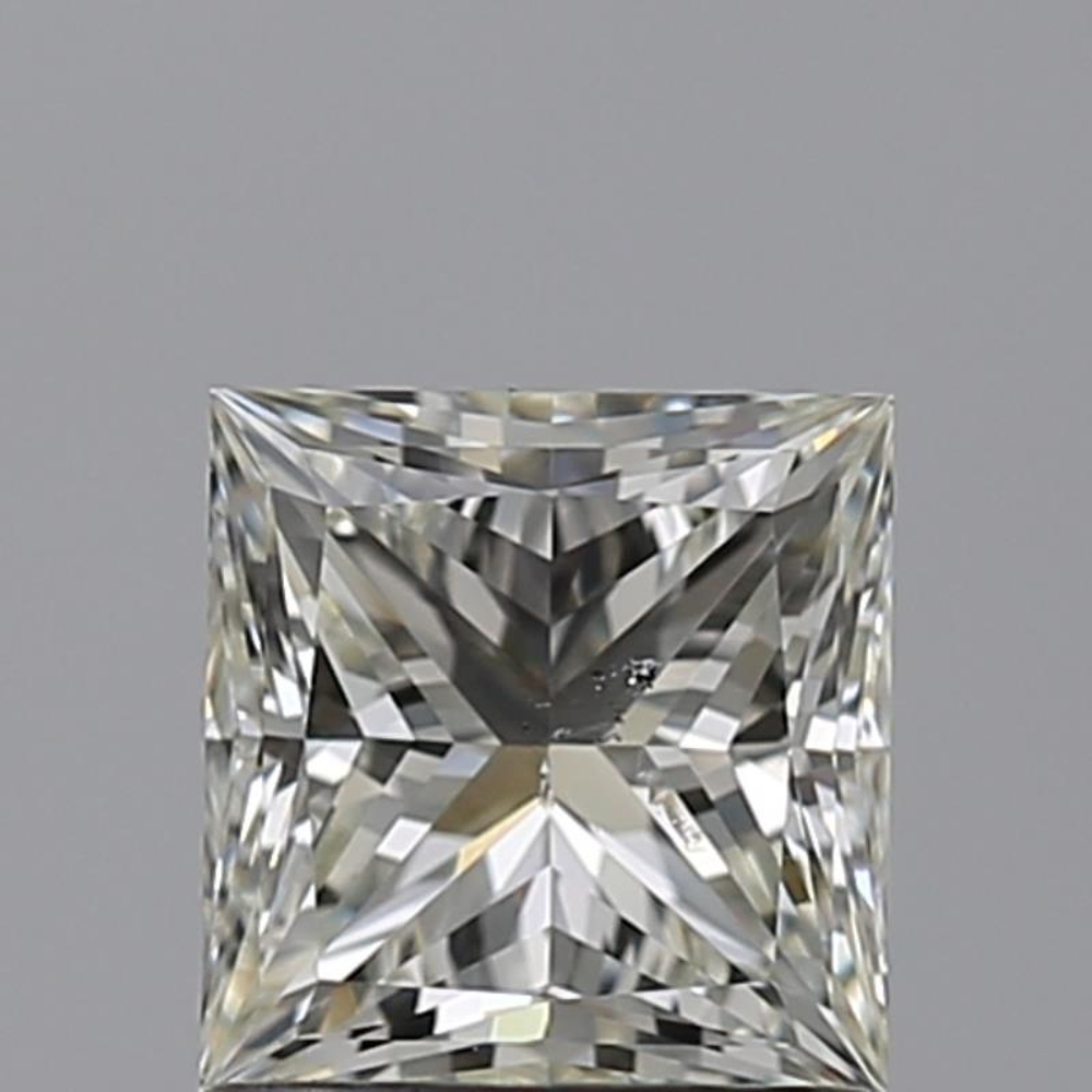 1.01 Carat Princess Loose Diamond, K, SI2, Ideal, GIA Certified | Thumbnail