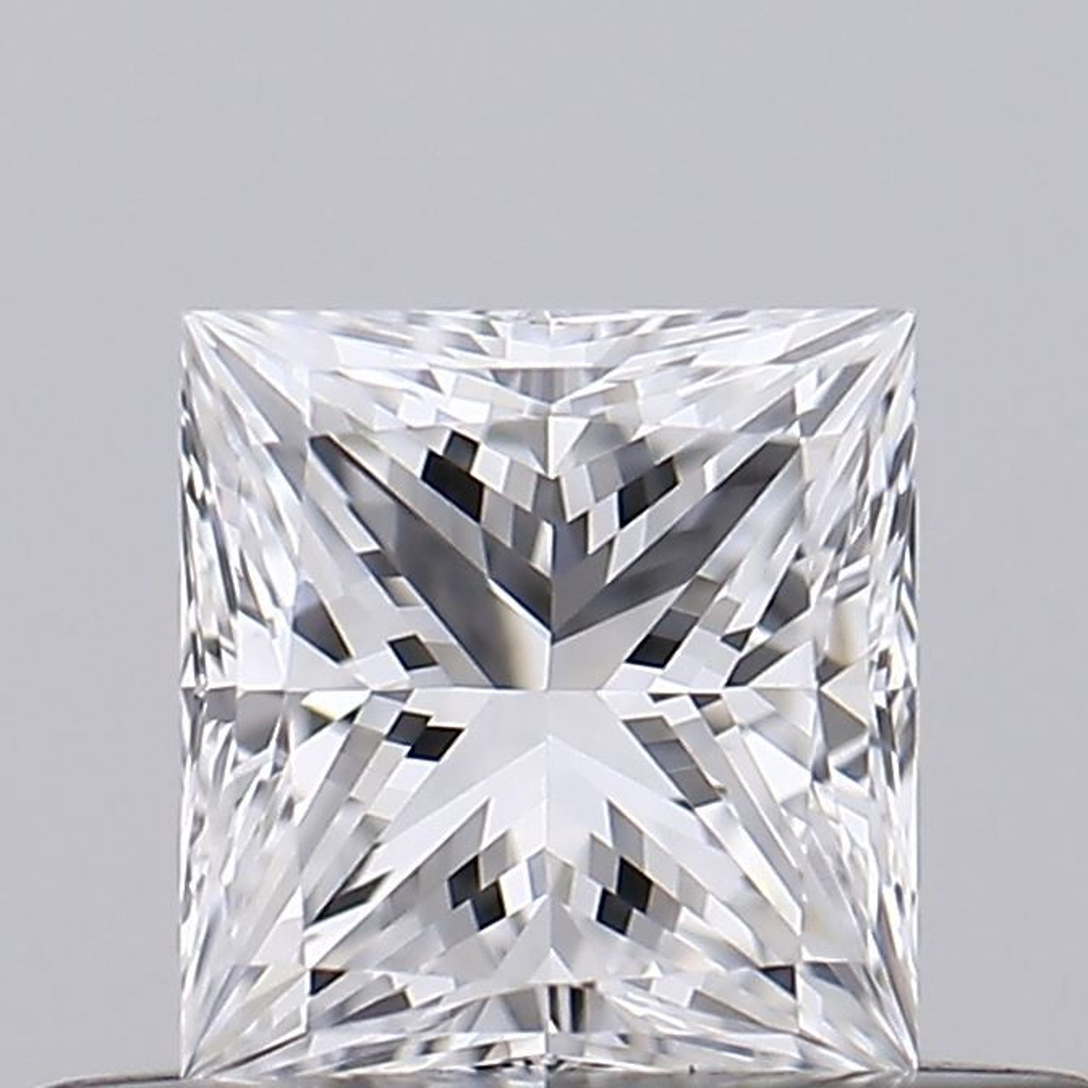 0.40 Carat Princess Loose Diamond, D, VVS2, Excellent, GIA Certified | Thumbnail
