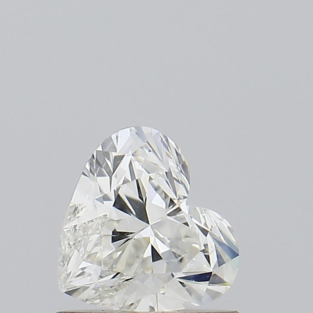 0.70 Carat Heart Loose Diamond, I, SI2, Ideal, GIA Certified