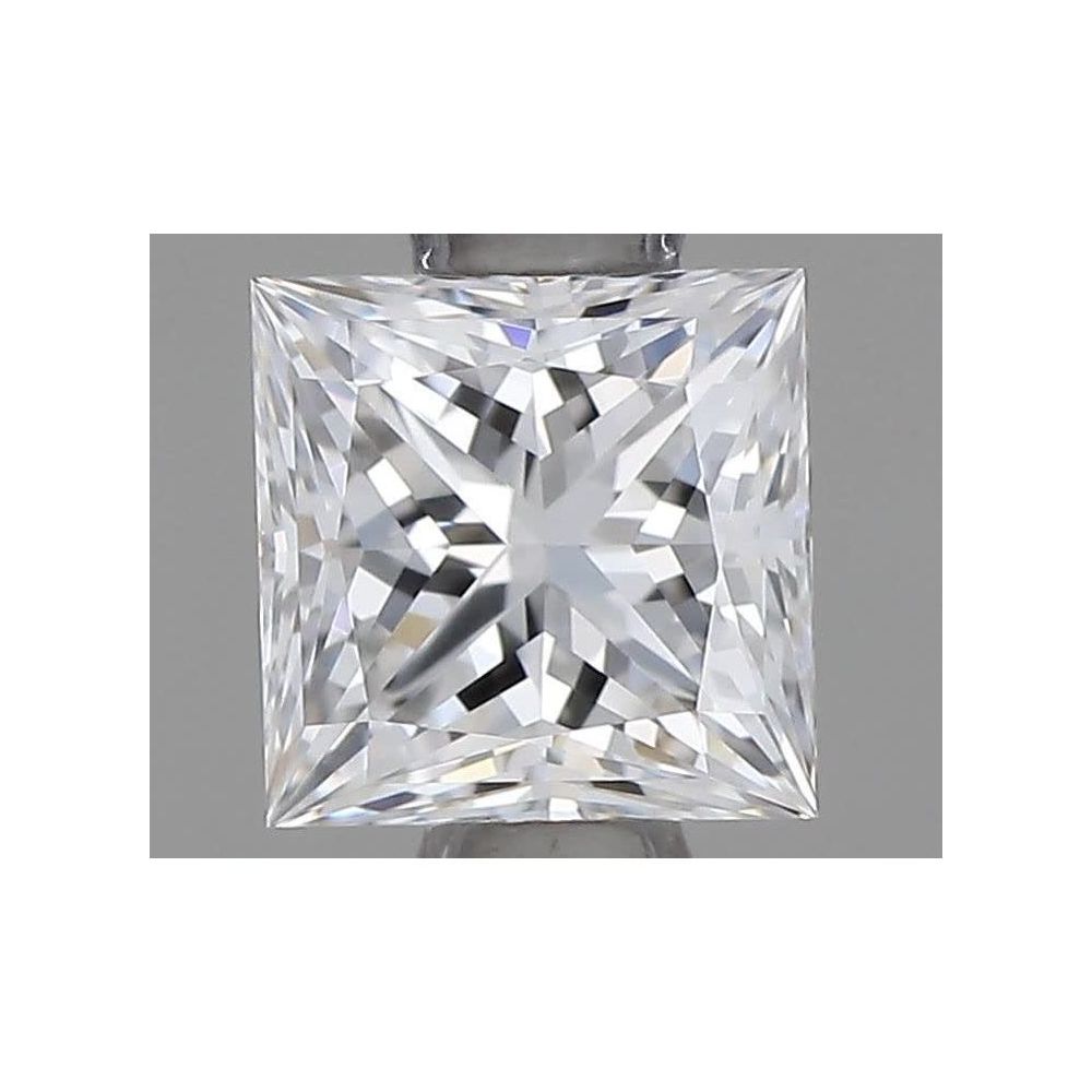 0.52 Carat Princess Loose Diamond, E, VVS1, Super Ideal, GIA Certified | Thumbnail