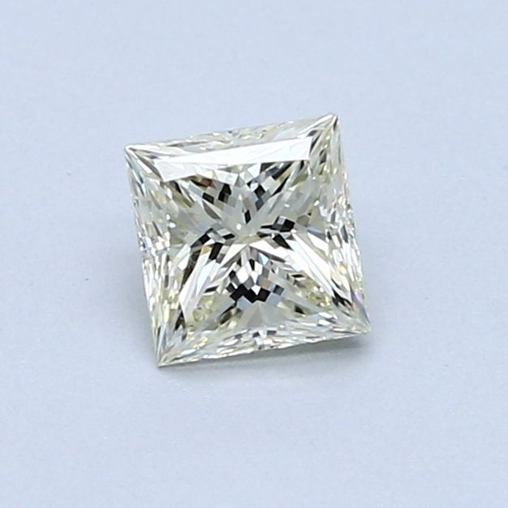 0.60 Carat Princess Loose Diamond, O-P, VVS2, Super Ideal, GIA Certified