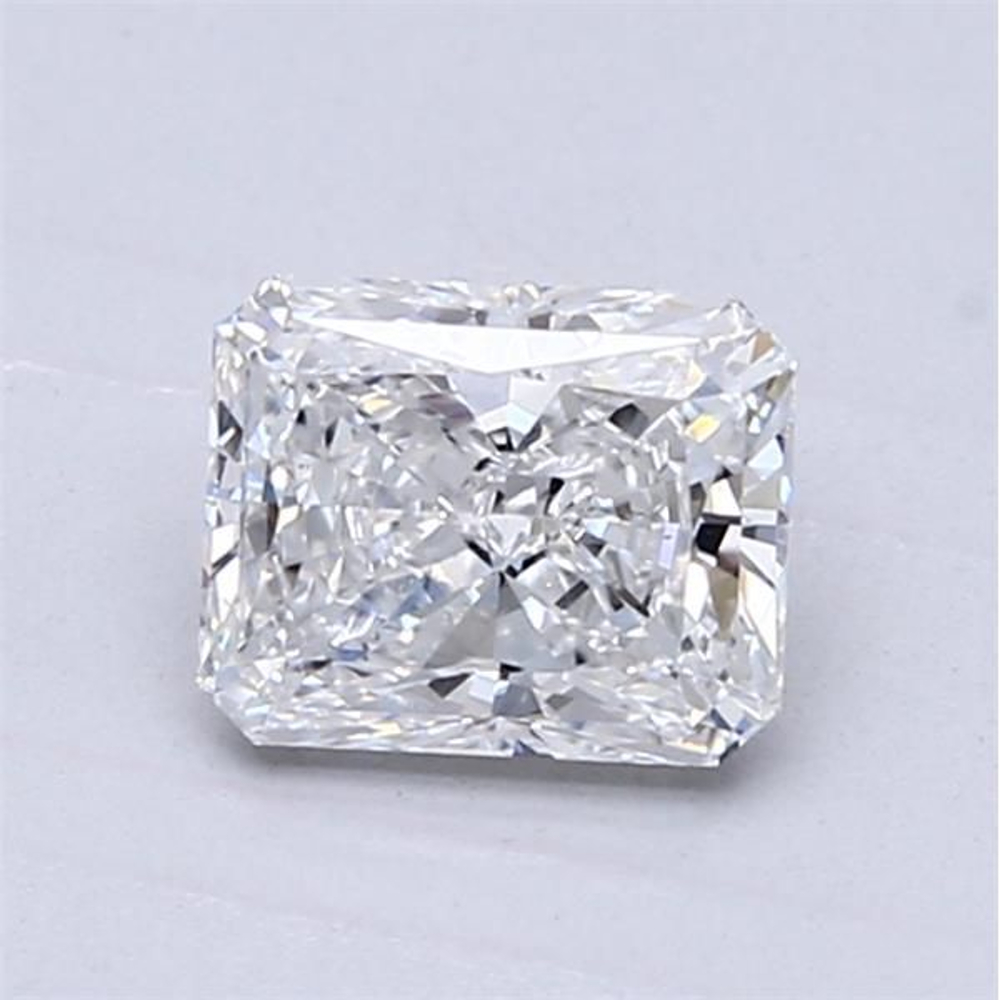 0.90 Carat Radiant Loose Diamond, E, SI2, Ideal, GIA Certified