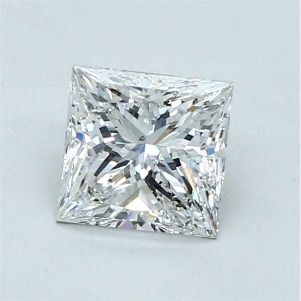 0.94 Carat Princess Loose Diamond, F, SI2, Super Ideal, GIA Certified