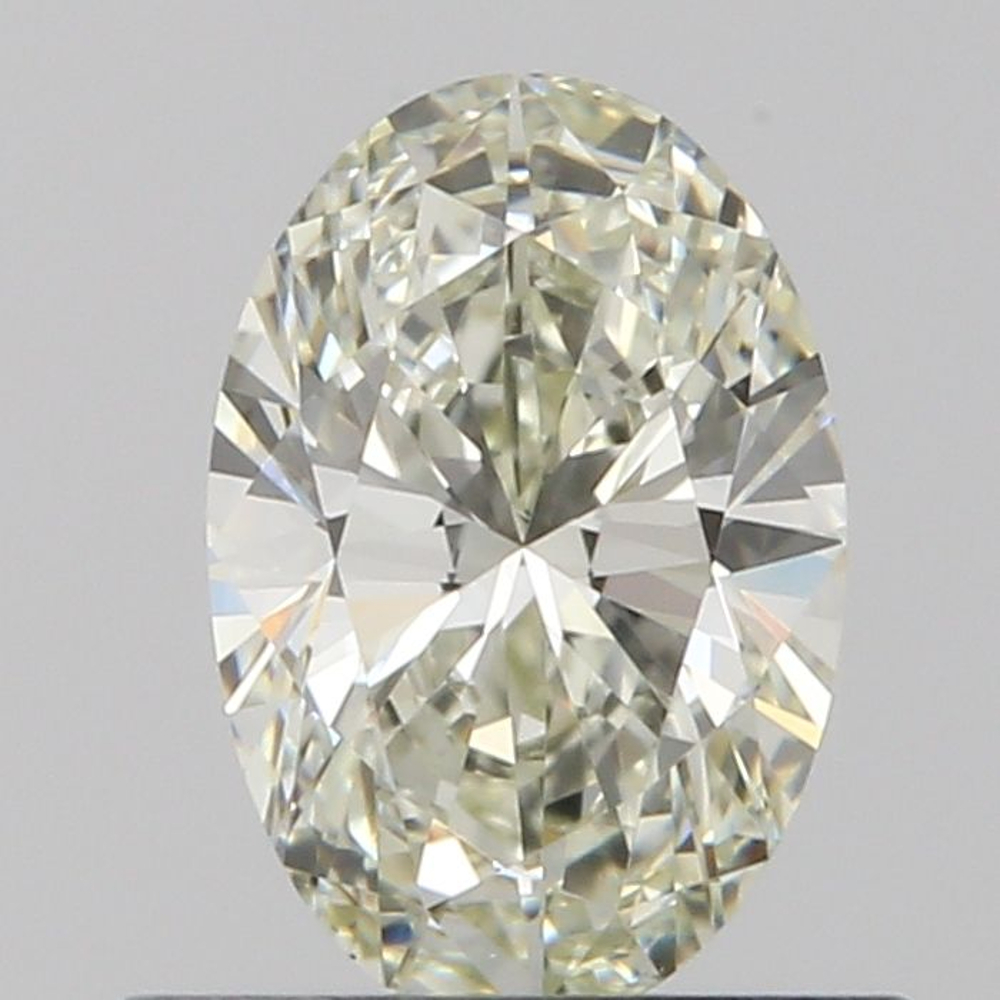 0.52 Carat Oval Loose Diamond, K, IF, Ideal, GIA Certified