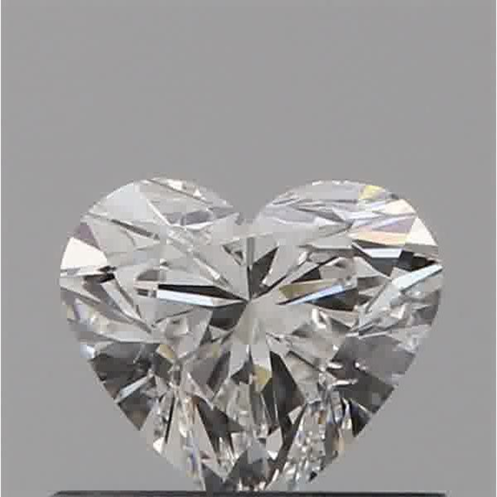0.40 Carat Heart Loose Diamond, G, SI1, Super Ideal, GIA Certified | Thumbnail