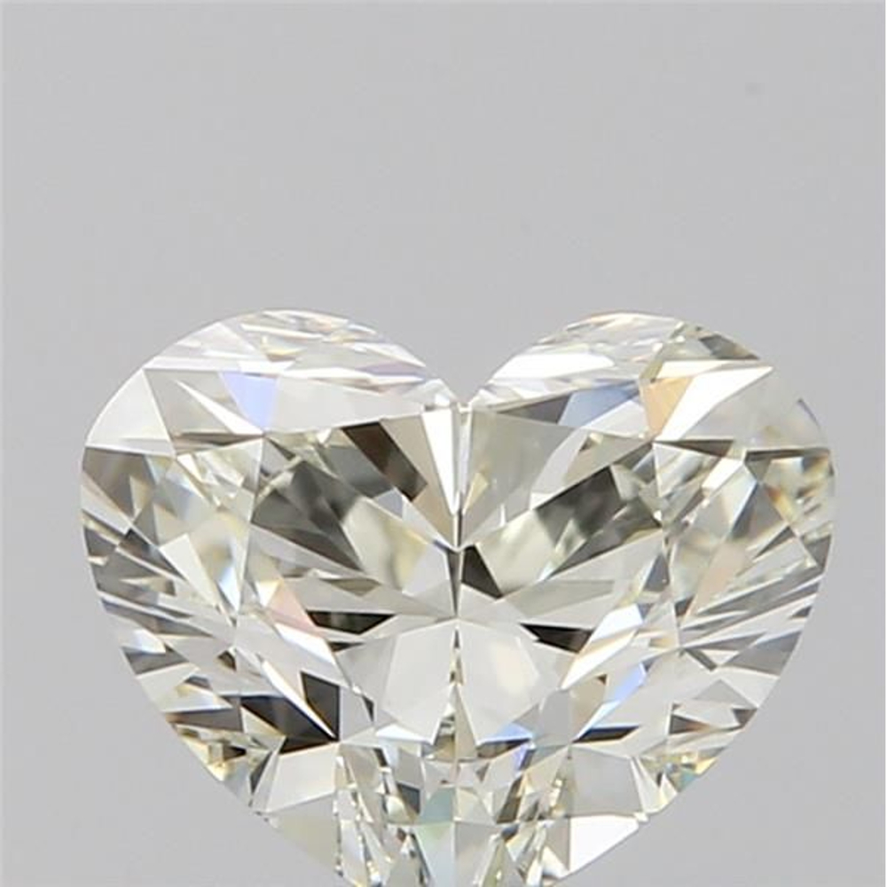 0.91 Carat Heart Loose Diamond, J, IF, Super Ideal, GIA Certified