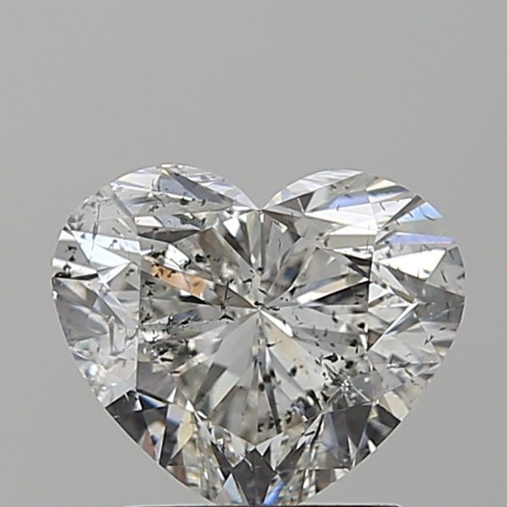 2.00 Carat Heart Loose Diamond, I, I1, Ideal, GIA Certified | Thumbnail