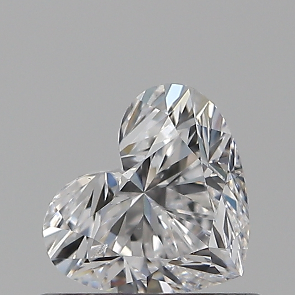 0.51 Carat Heart Loose Diamond, D, SI1, Ideal, GIA Certified