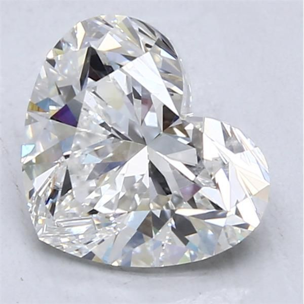 3.02 Carat Heart Loose Diamond, G, SI1, Super Ideal, GIA Certified | Thumbnail