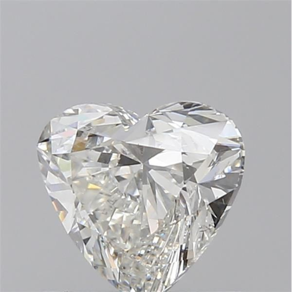 0.83 Carat Heart Loose Diamond, H, SI1, Super Ideal, GIA Certified