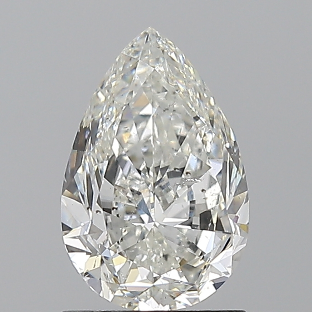 1.50 Carat Pear Loose Diamond, H, SI2, Super Ideal, GIA Certified