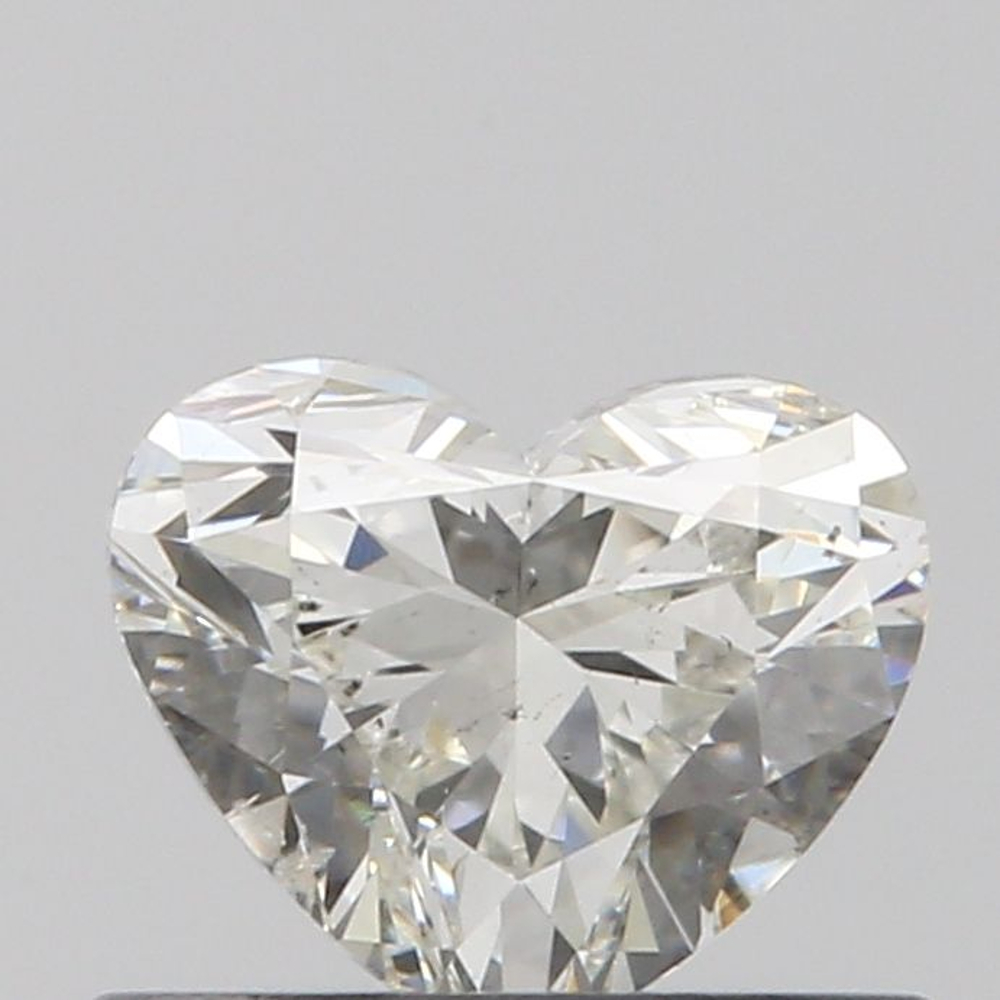 0.52 Carat Heart Loose Diamond, I, SI1, Ideal, GIA Certified
