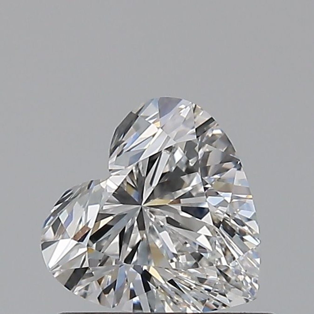 0.56 Carat Heart Loose Diamond, D, IF, Super Ideal, GIA Certified