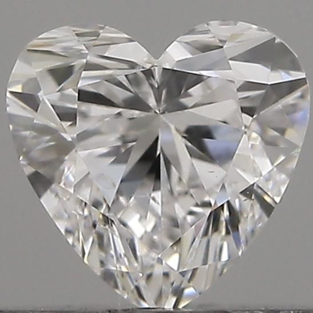 0.40 Carat Heart Loose Diamond, D, SI1, Ideal, GIA Certified | Thumbnail