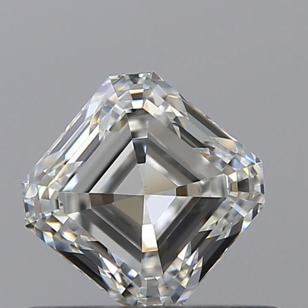 0.50 Carat Asscher Loose Diamond, H, IF, Ideal, GIA Certified | Thumbnail