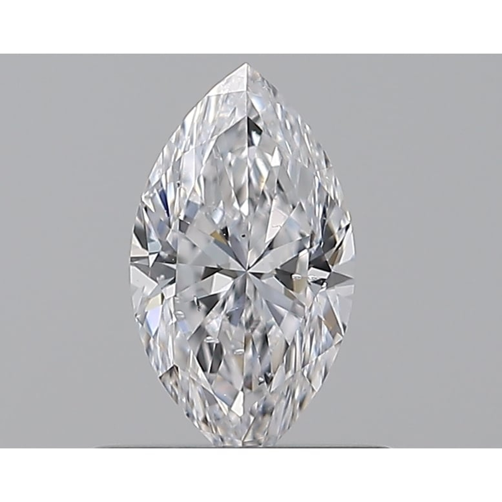 0.50 Carat Marquise Loose Diamond, D, SI1, Excellent, GIA Certified