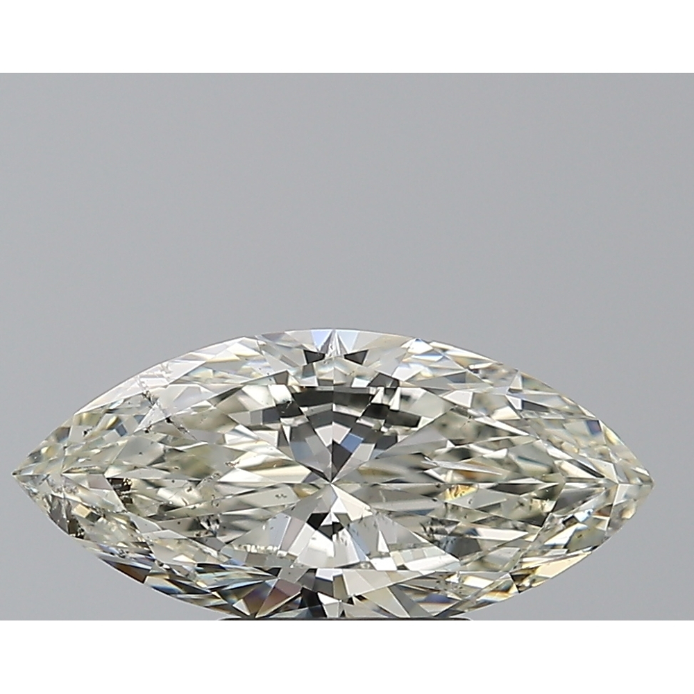 2.00 Carat Marquise Loose Diamond, K, SI1, Super Ideal, GIA Certified | Thumbnail