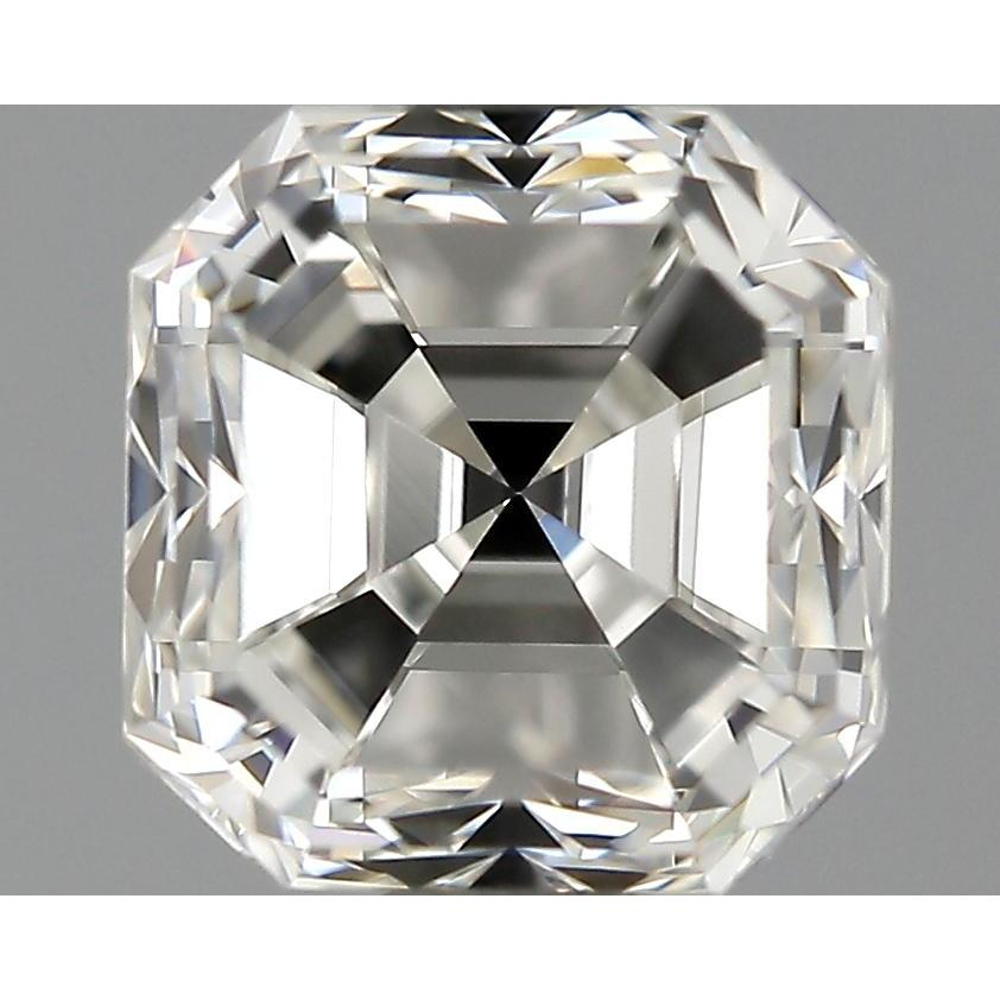 1.00 Carat Asscher Loose Diamond, I, VVS2, Good, GIA Certified