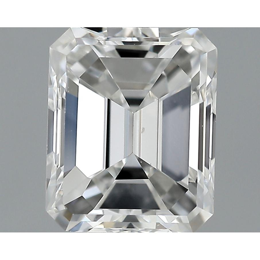 1.00 Carat Emerald Loose Diamond, E, VS2, Very Good, GIA Certified | Thumbnail