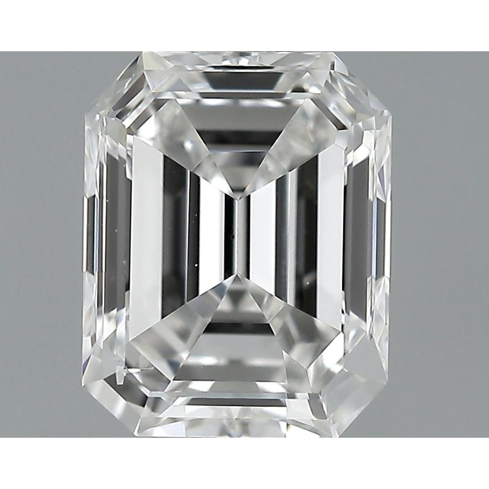 1.00 Carat Emerald Loose Diamond, D, SI1, Excellent, GIA Certified | Thumbnail