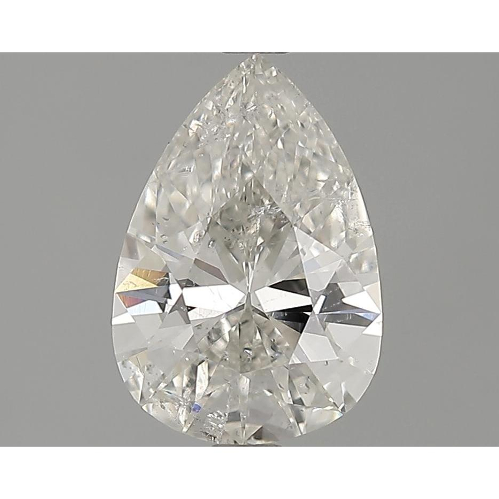 1.57 Carat Pear Loose Diamond, H, SI2, Excellent, HRD Certified