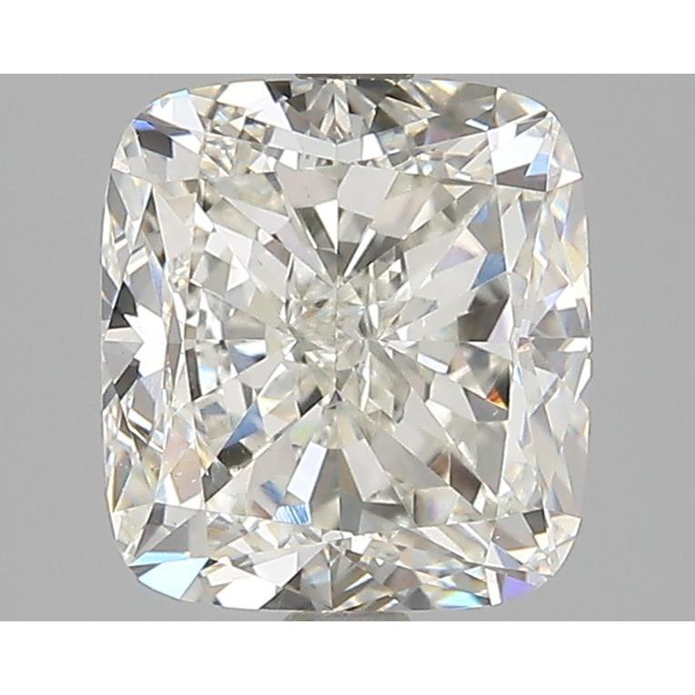 3.01 Carat Cushion Loose Diamond, H, VS2, Good, HRD Certified | Thumbnail