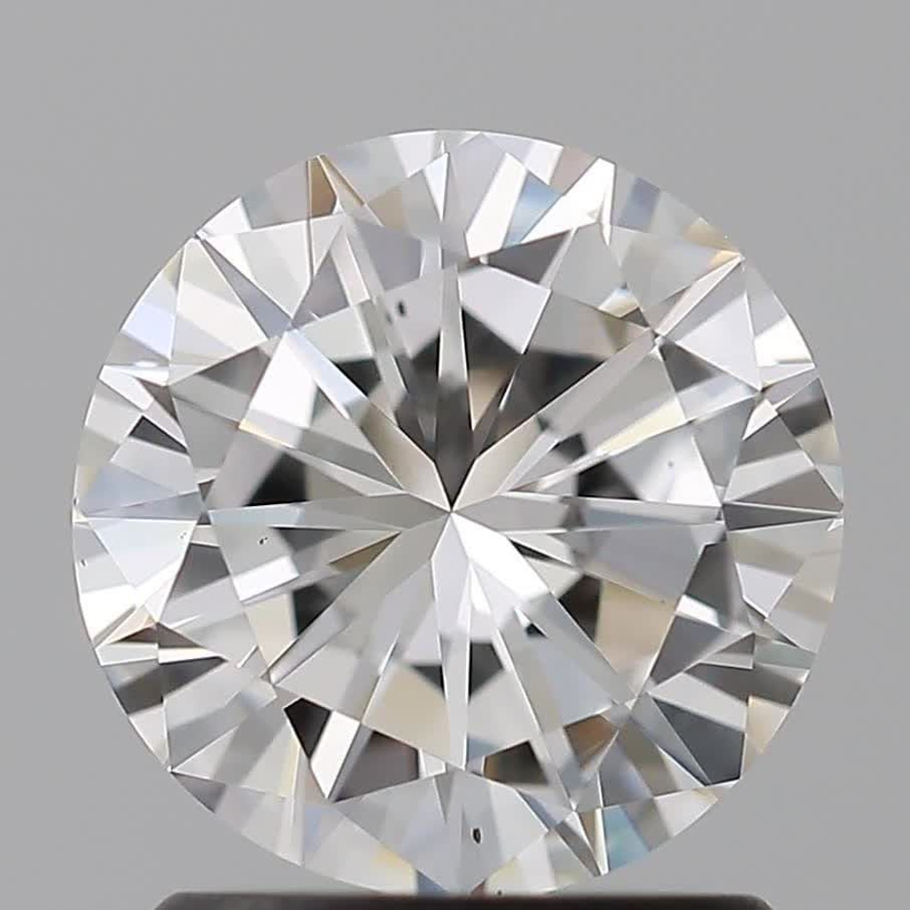 1.25 Carat Round Loose Diamond, E, VS1, Very Good, IGI Certified | Thumbnail