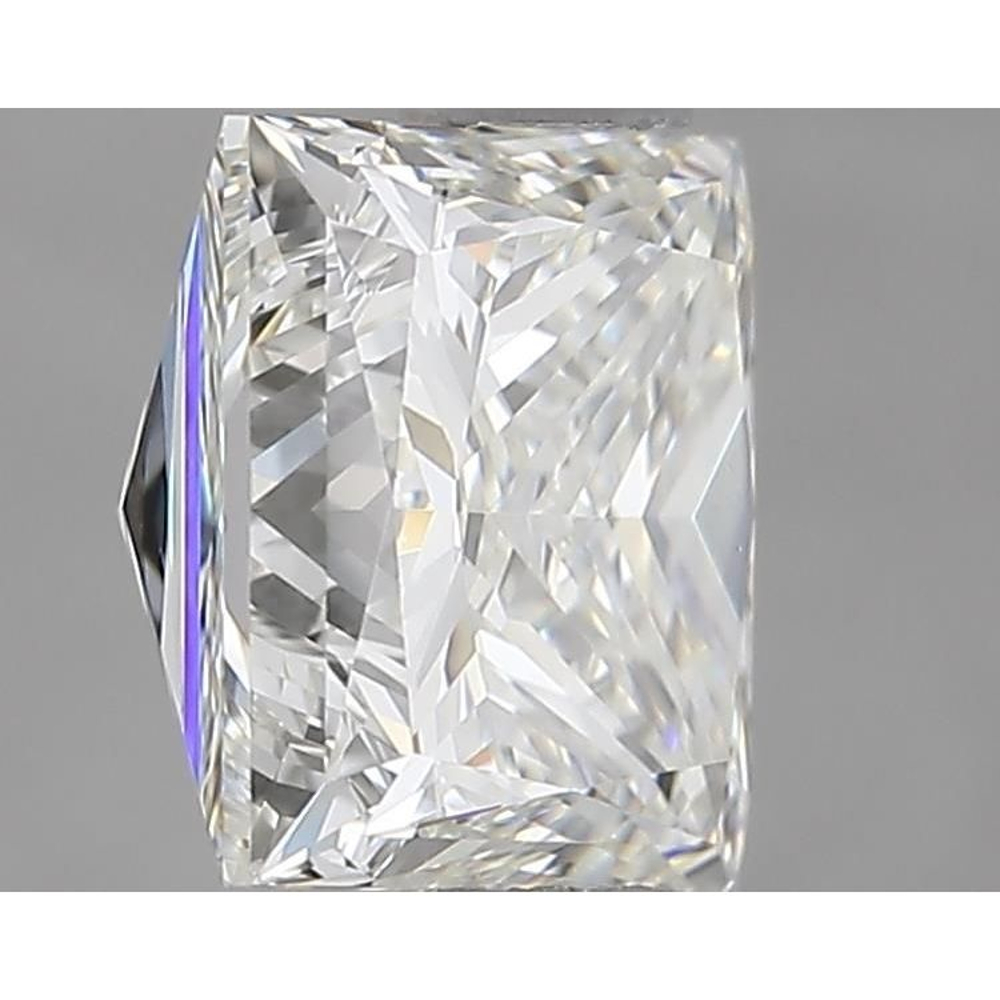 1.50 Carat Princess Loose Diamond, H, VS1, Super Ideal, HRD Certified