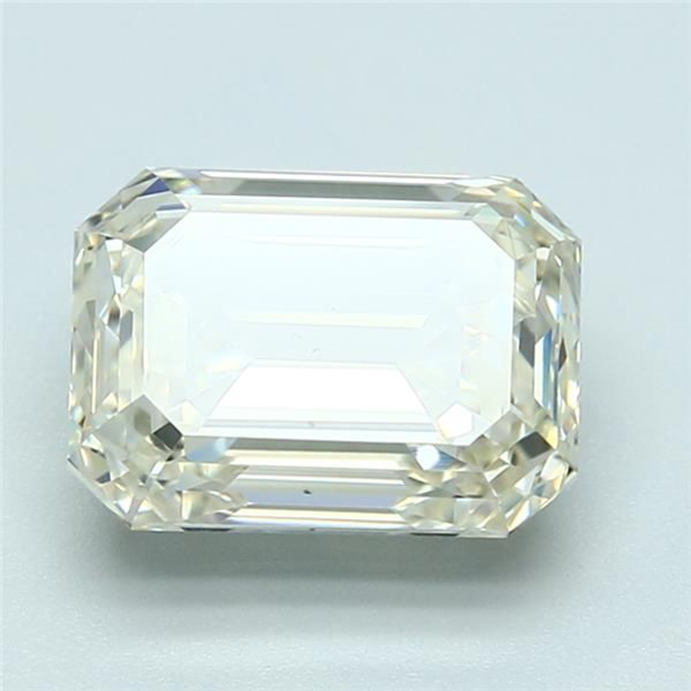 4.02 Carat Emerald Loose Diamond, L, VS2, Super Ideal, HRD Certified | Thumbnail
