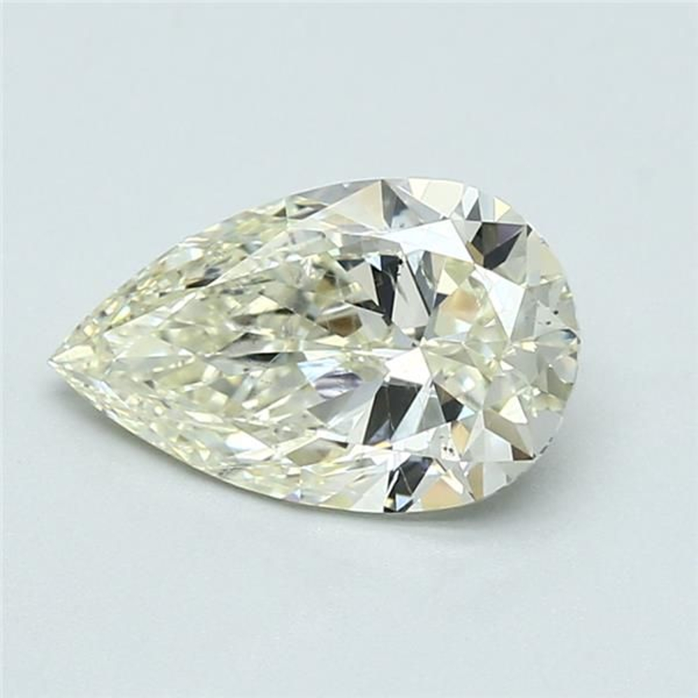 2.11 Carat Pear Loose Diamond, M, SI1, Super Ideal, HRD Certified | Thumbnail