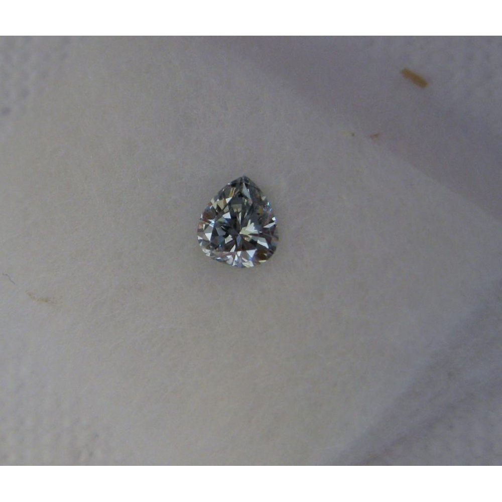 0.11 Carat Pear Loose Diamond, Fancy Blue, , Good, GIA Certified | Thumbnail