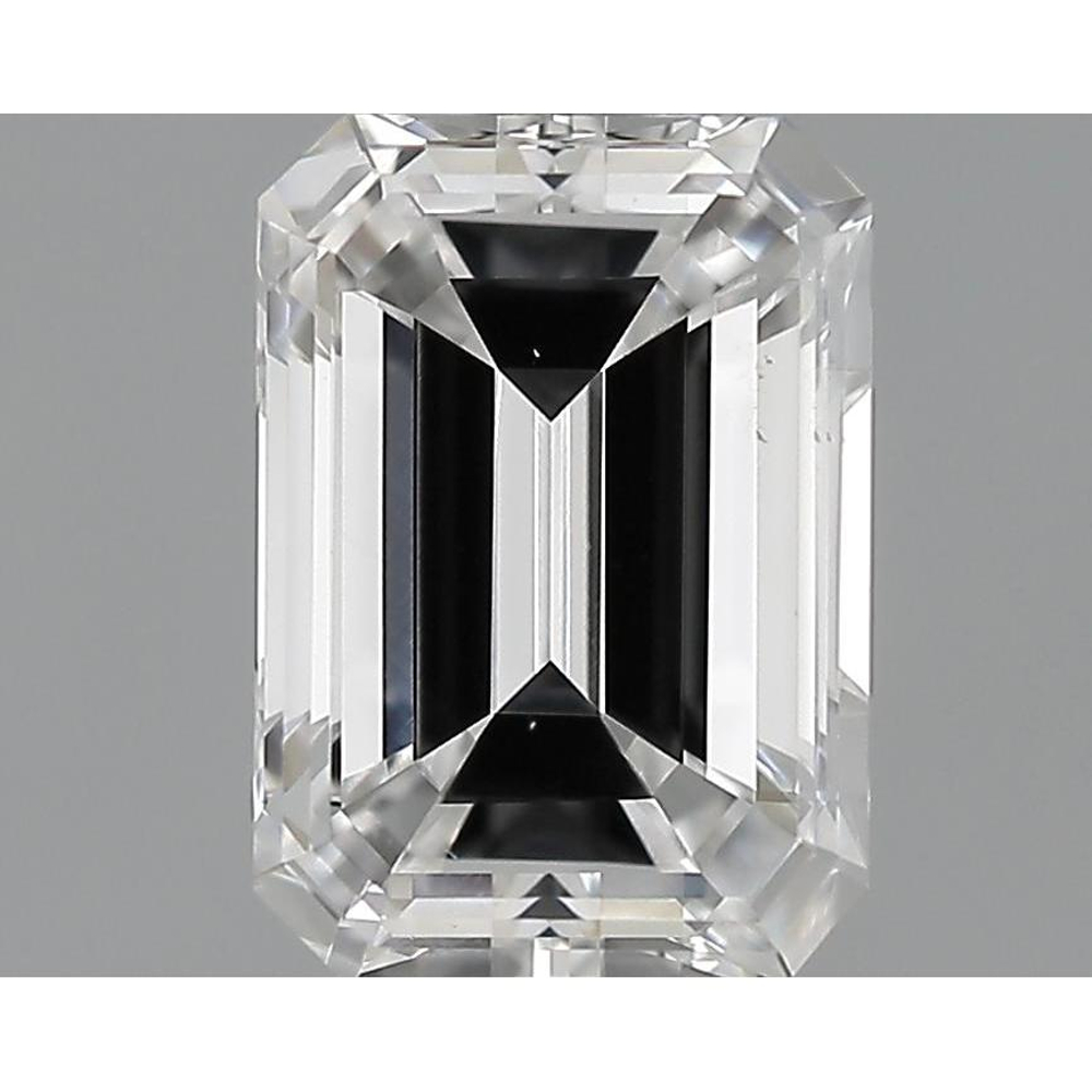 1.00 Carat Emerald Loose Diamond, D, SI1, Very Good, GIA Certified