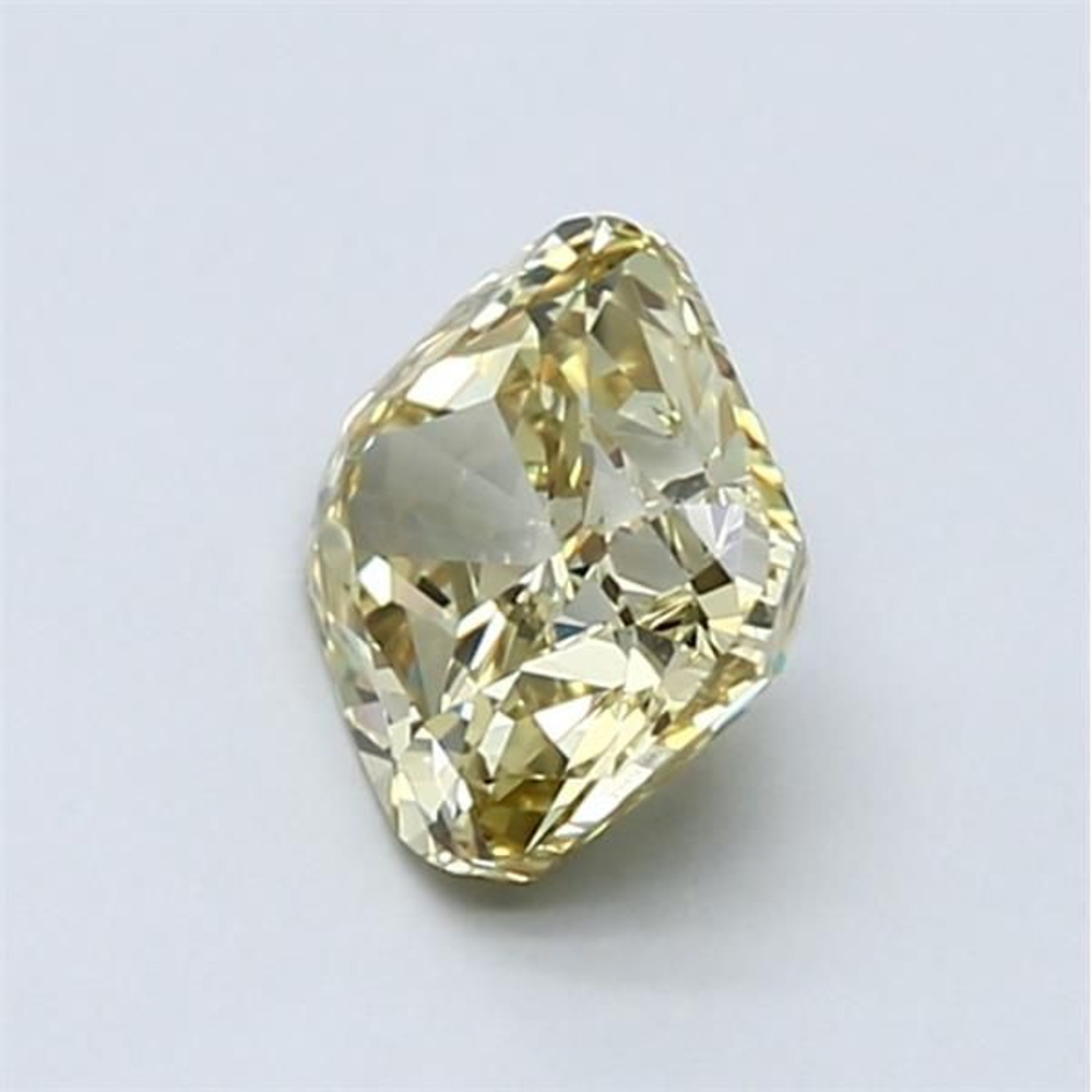 1.08 Carat Cushion Loose Diamond, Fancy Brownish Yellow, VS2, Ideal, GIA Certified
