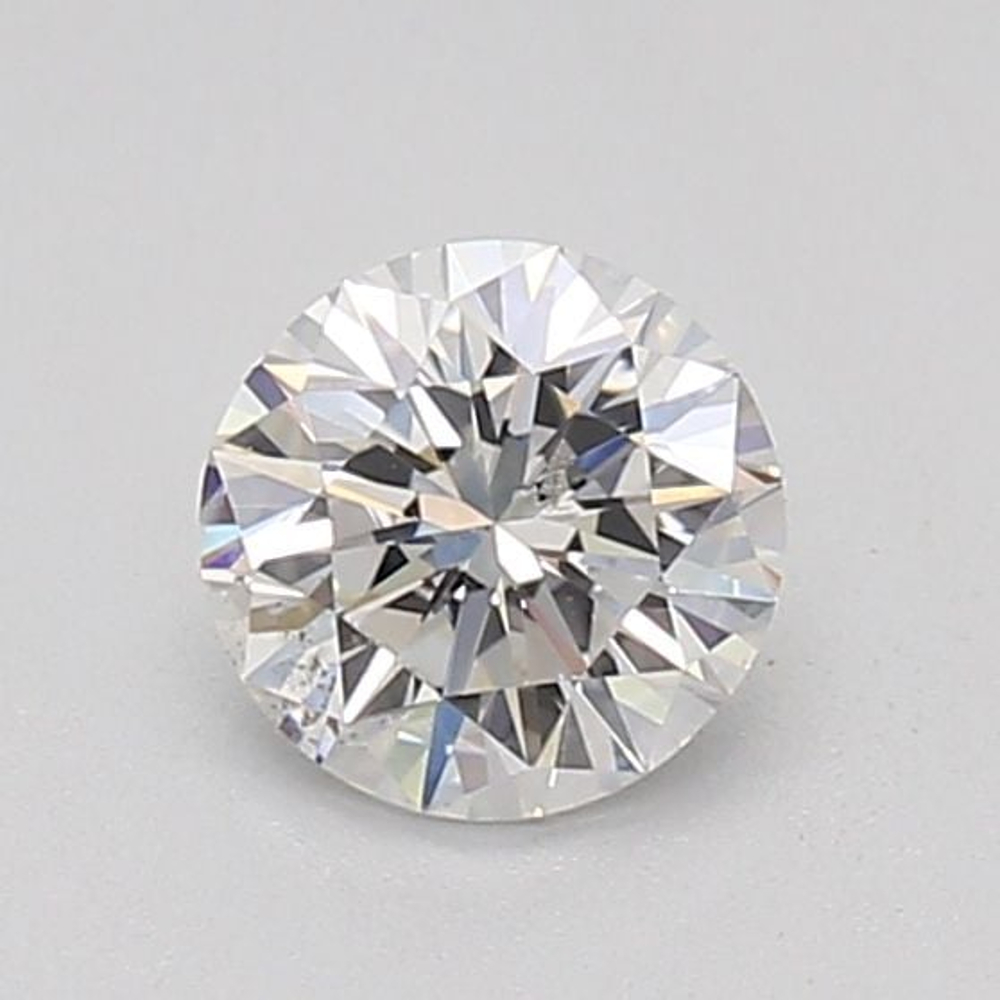 0.57 Carat Round Loose Diamond, F, SI2, Excellent, GIA Certified | Thumbnail