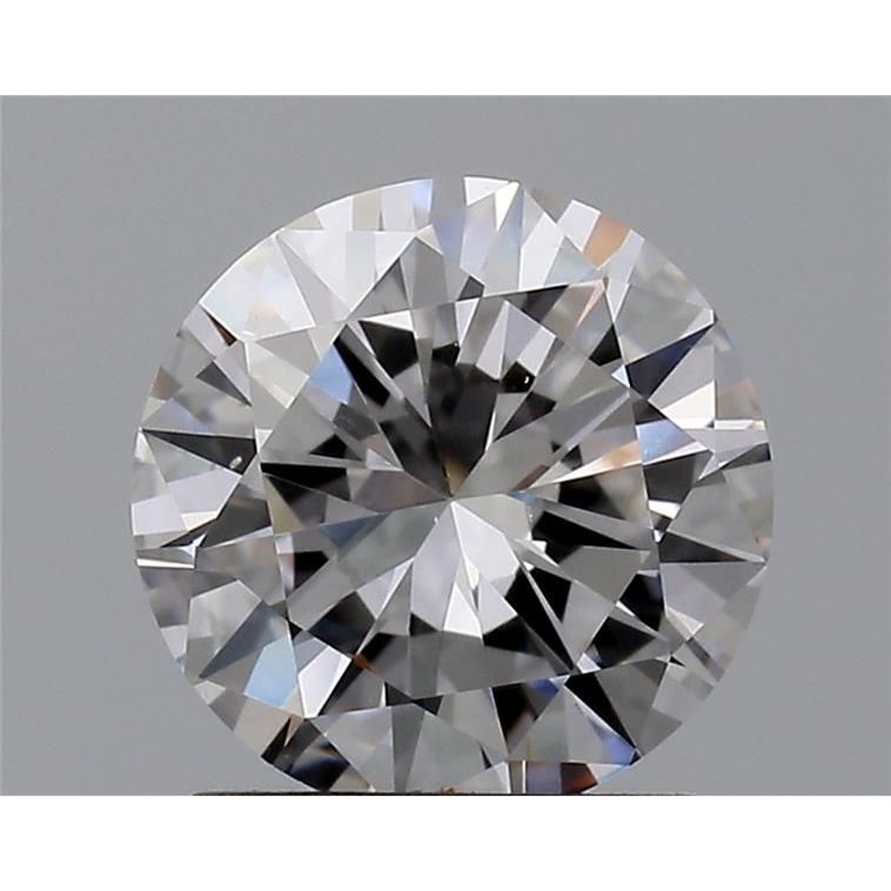 1.02 Carat Round Loose Diamond, D, VS2, Good, GIA Certified