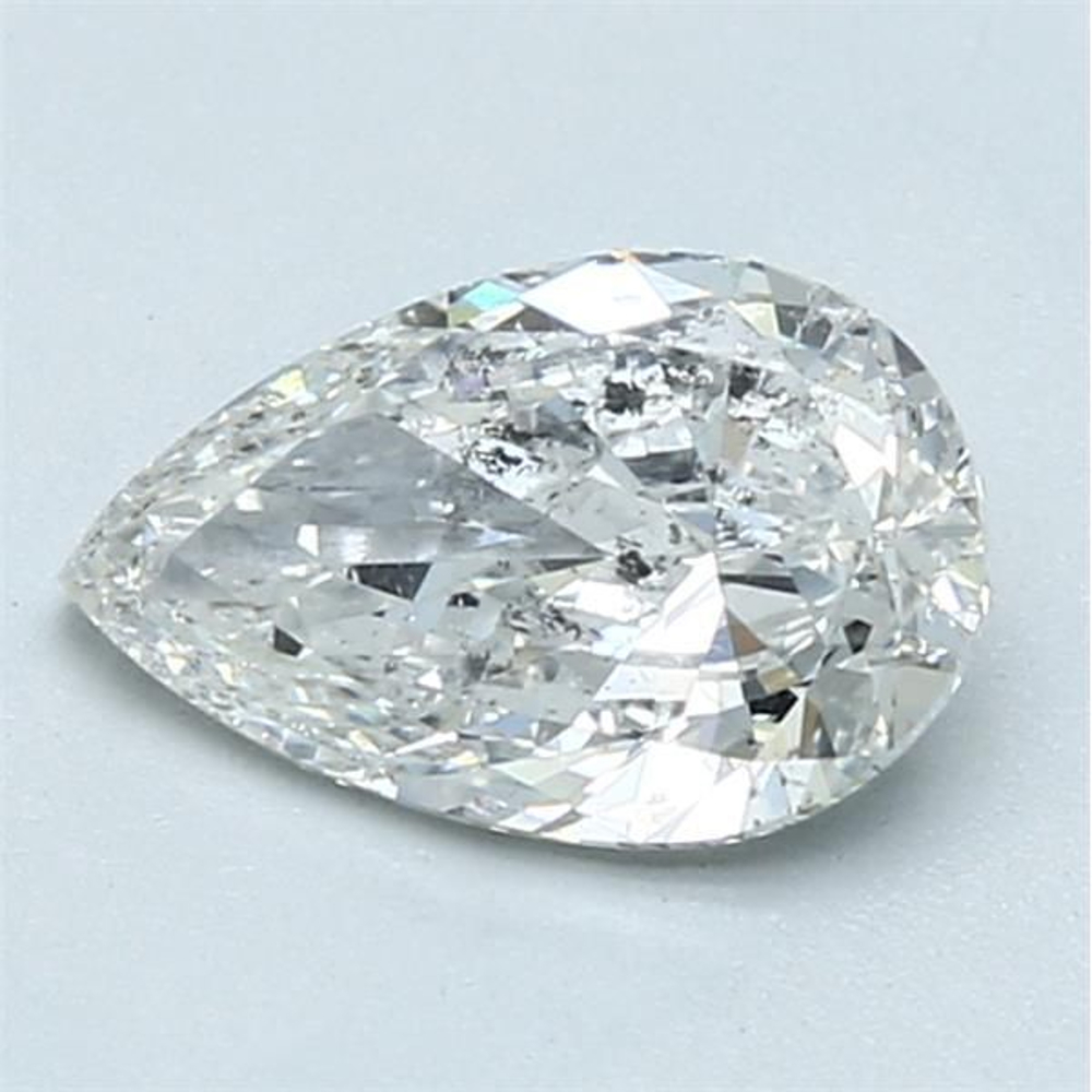 1.01 Carat Pear Loose Diamond, F, SI2, Excellent, HRD Certified