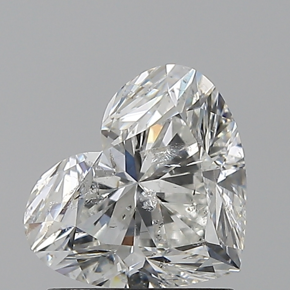 1.52 Carat Heart Loose Diamond, E, SI2, Super Ideal, HRD Certified | Thumbnail