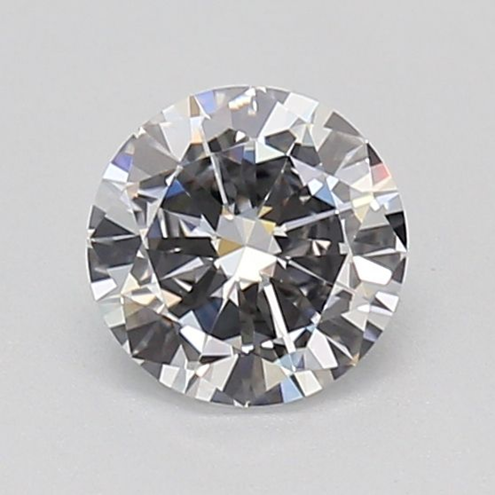 0.67 Carat Round Loose Diamond, D, VVS2, Good, GIA Certified