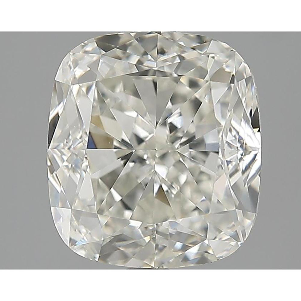 4.01 Carat Cushion Loose Diamond, K, VS1, Excellent, GIA Certified