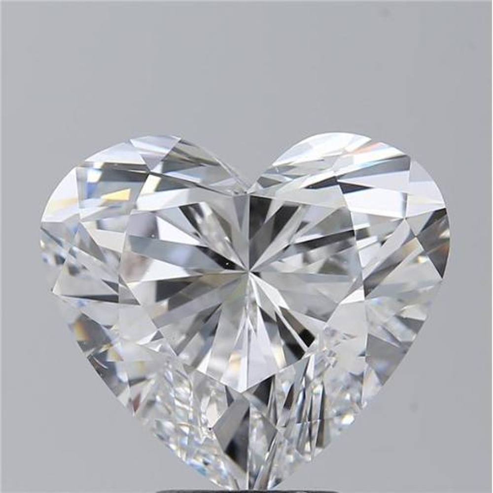 5.18 Carat Heart Loose Diamond, D, VS2, Super Ideal, GIA Certified