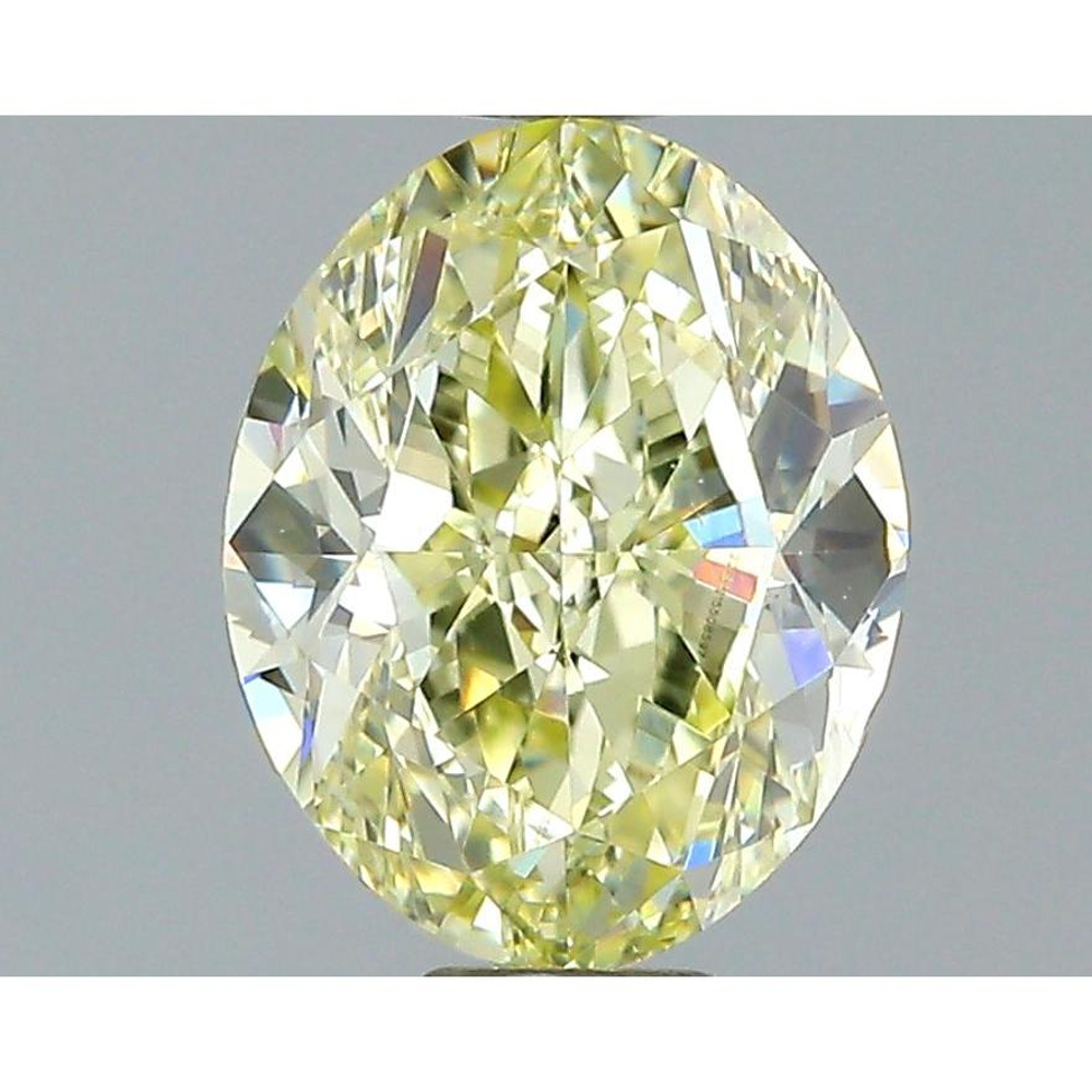 1.03 Carat Oval Loose Diamond, Y - Z, VVS2, Excellent, GIA Certified | Thumbnail