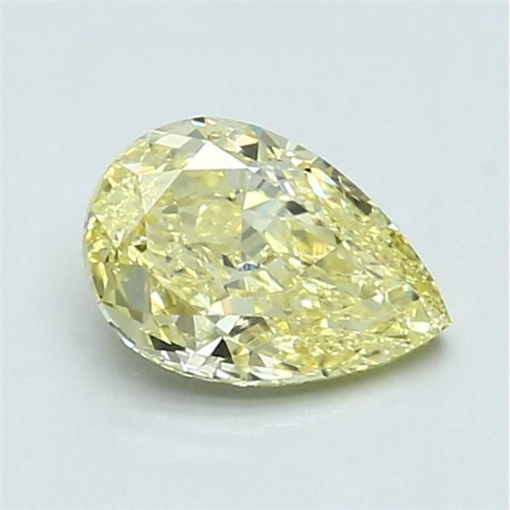 0.91 Carat Pear Loose Diamond, FIY FIY, SI1, Super Ideal, GIA Certified | Thumbnail