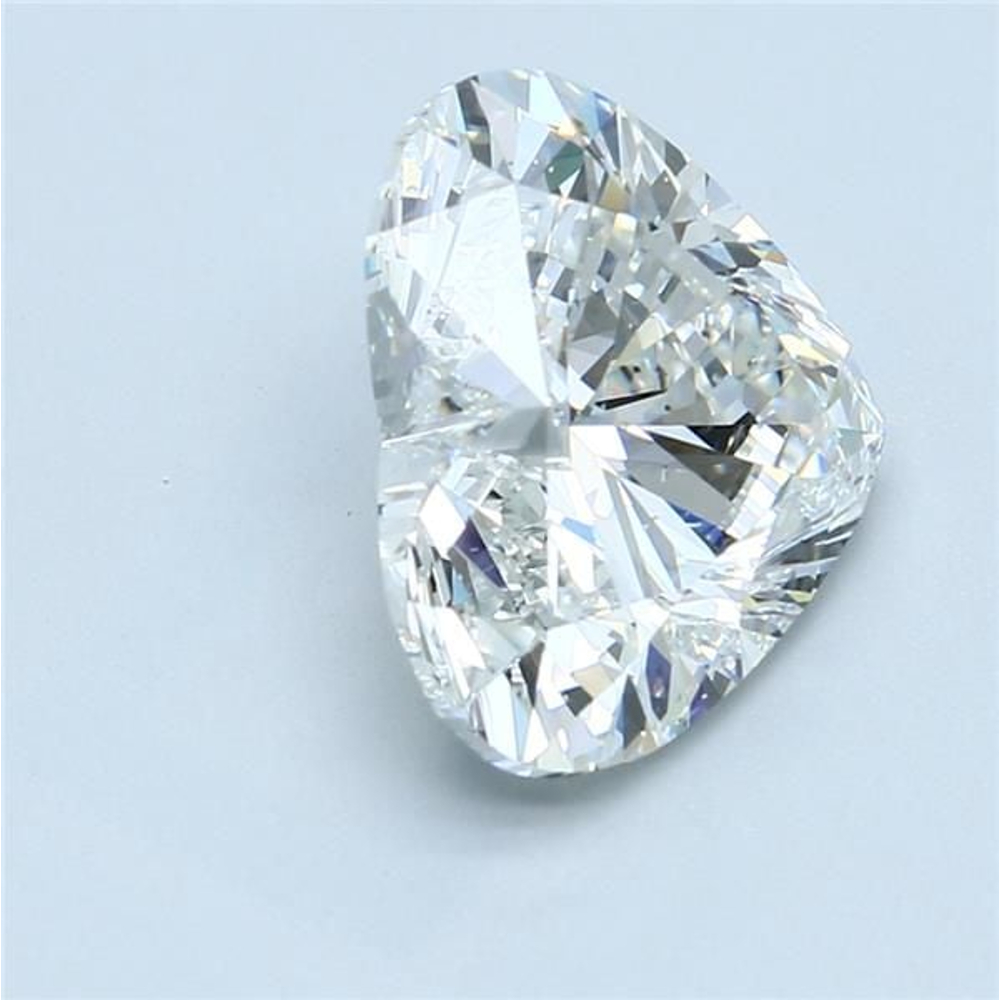 5.01 Carat Heart Loose Diamond, F, SI1, Super Ideal, GIA Certified