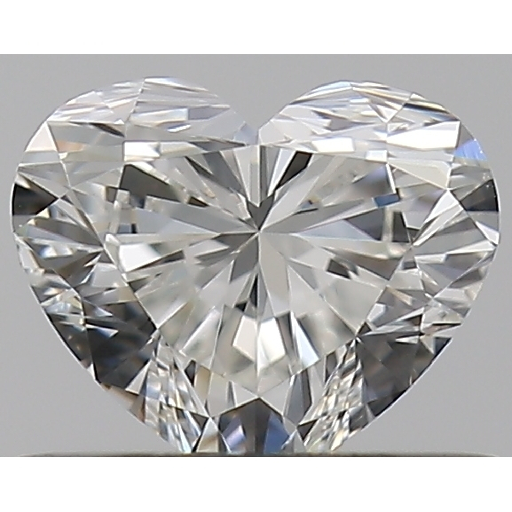 0.42 Carat Heart Loose Diamond, H, VVS1, Ideal, GIA Certified | Thumbnail