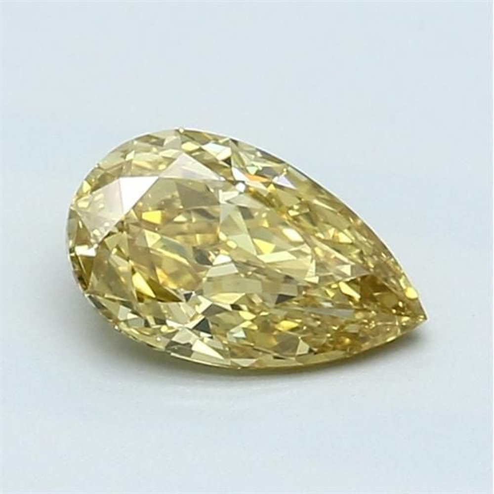 0.81 Carat Pear Loose Diamond, FD Y FD-Y, SI1, Ideal, GIA Certified