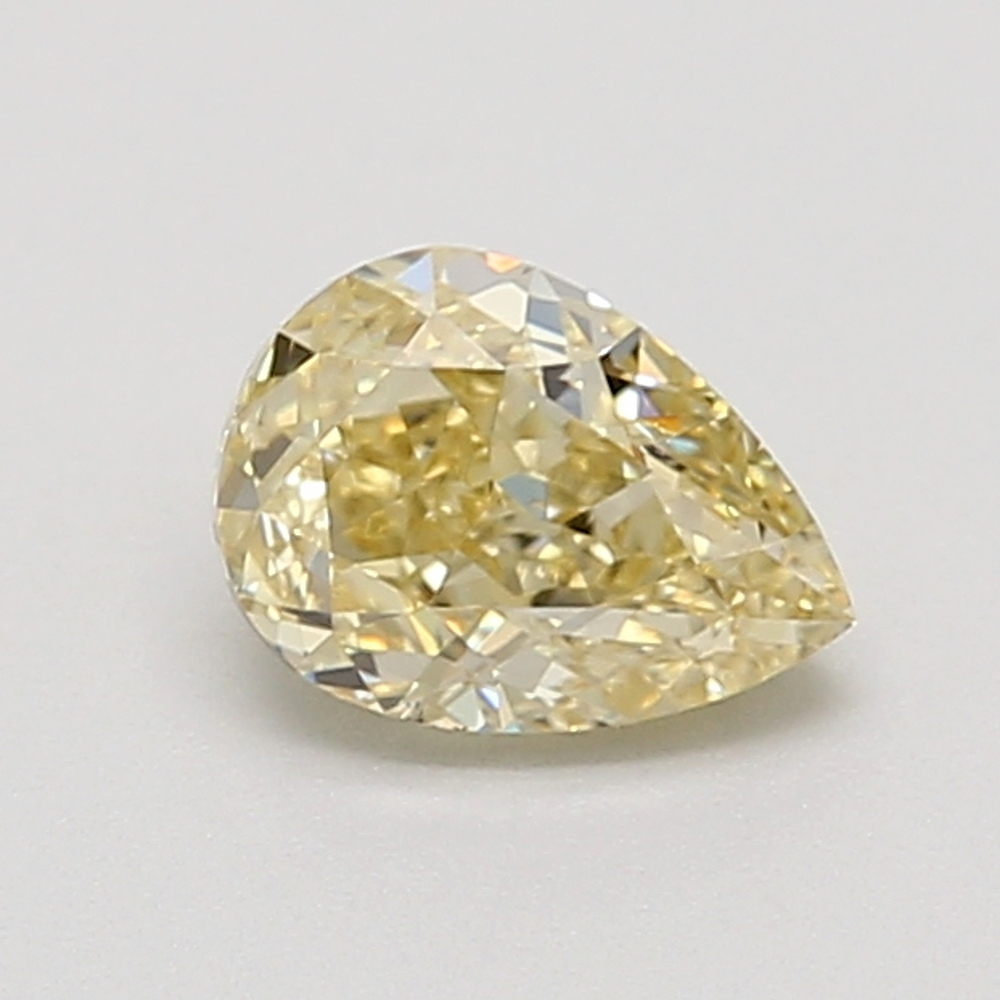 0.70 Carat Pear Loose Diamond, FANCY, VS2, Very Good, GIA Certified | Thumbnail