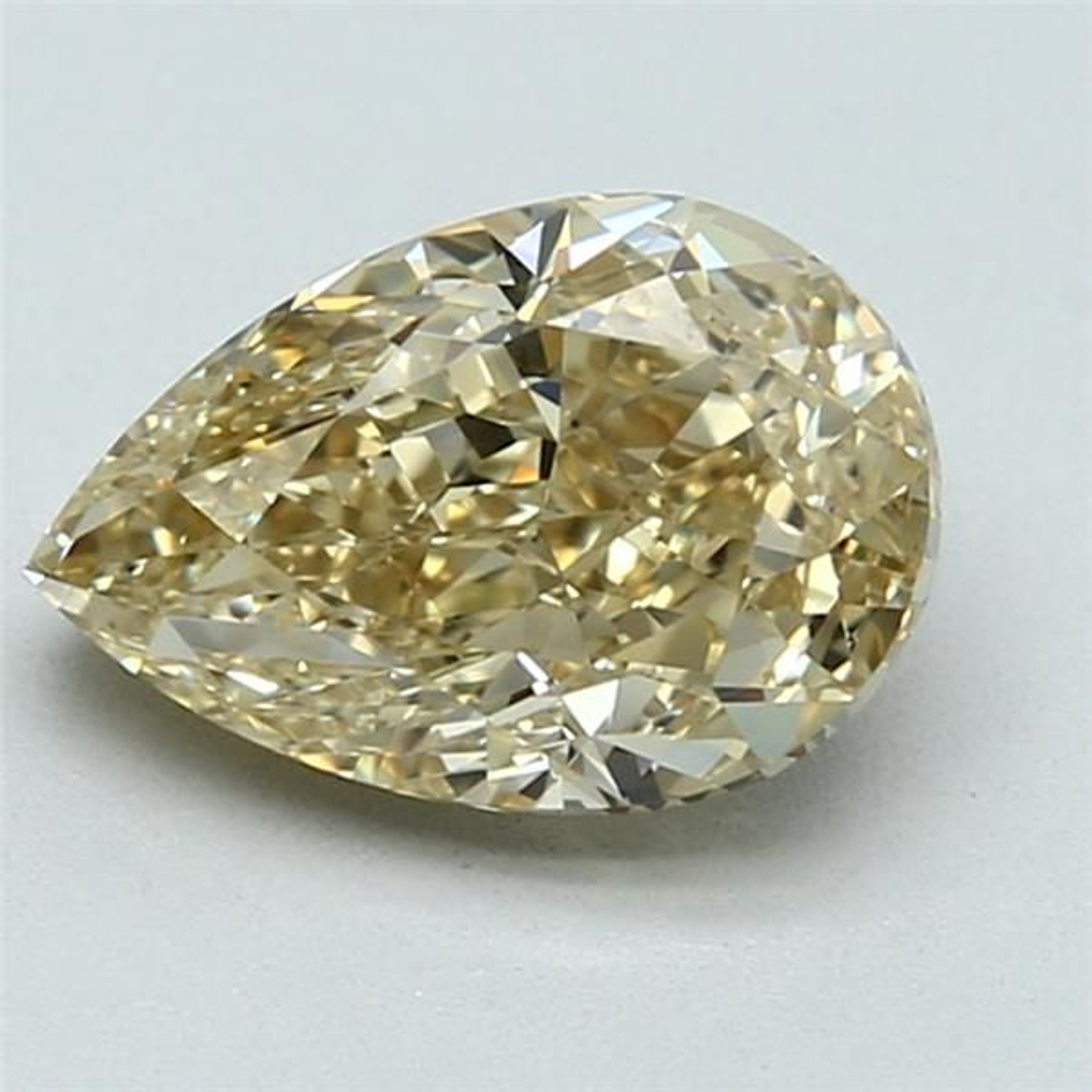 2.23 Carat Pear Loose Diamond, FBY FBY, VVS2, Ideal, GIA Certified