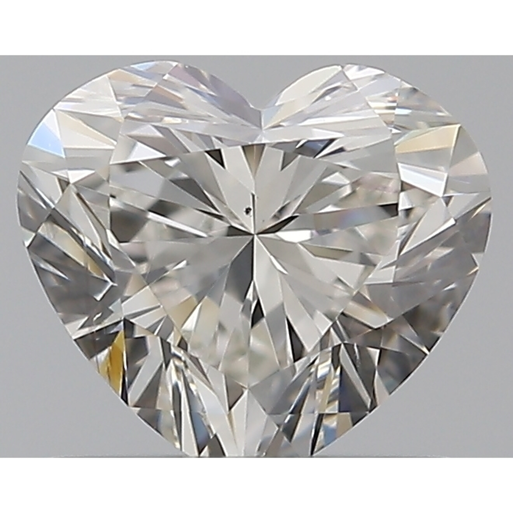 0.70 Carat Heart Loose Diamond, I, VS2, Super Ideal, GIA Certified | Thumbnail