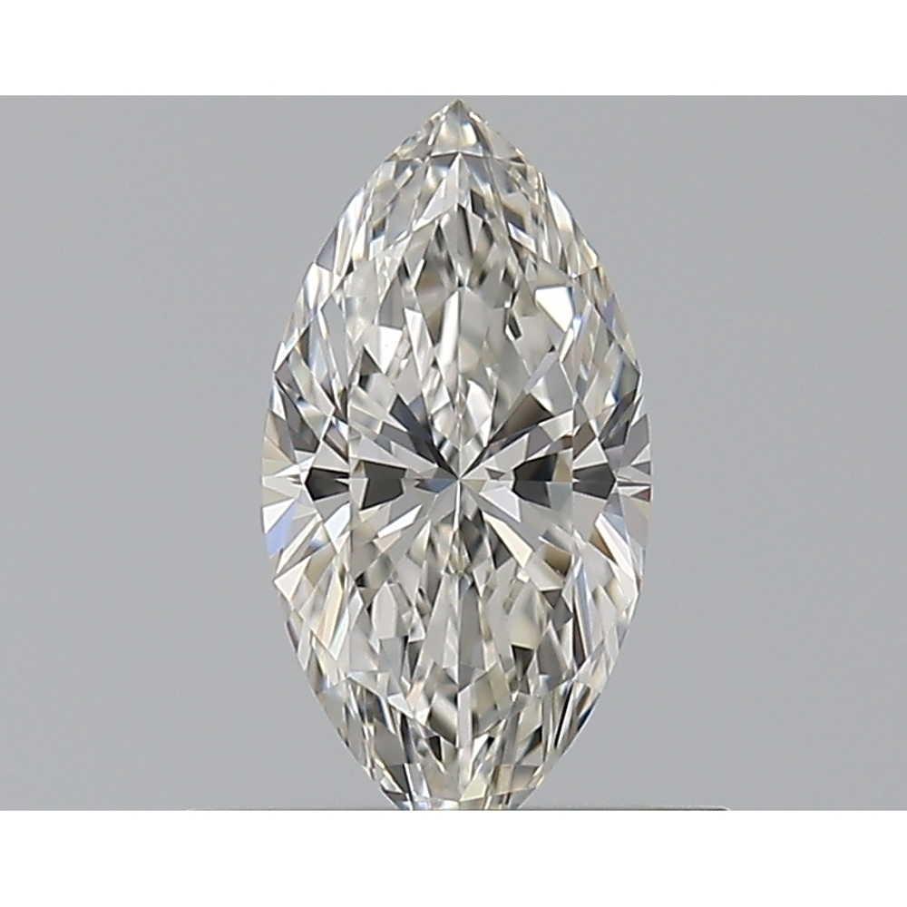 0.52 Carat Marquise Loose Diamond, H, VVS1, Super Ideal, GIA Certified